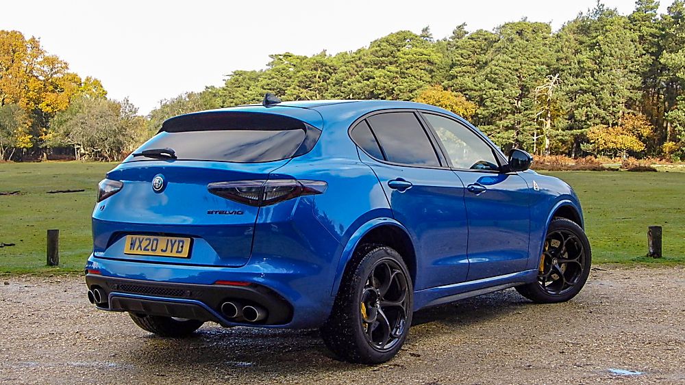 Alfa Romeo Stelvio Quadrifoglio Verde Rear