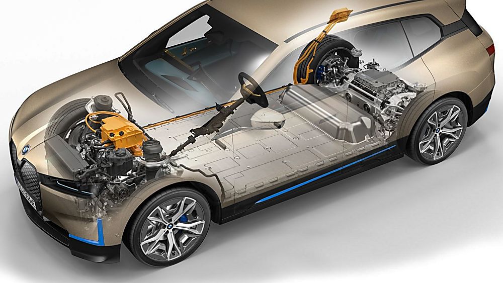 New BMW iX EV 2020 Drivetrain