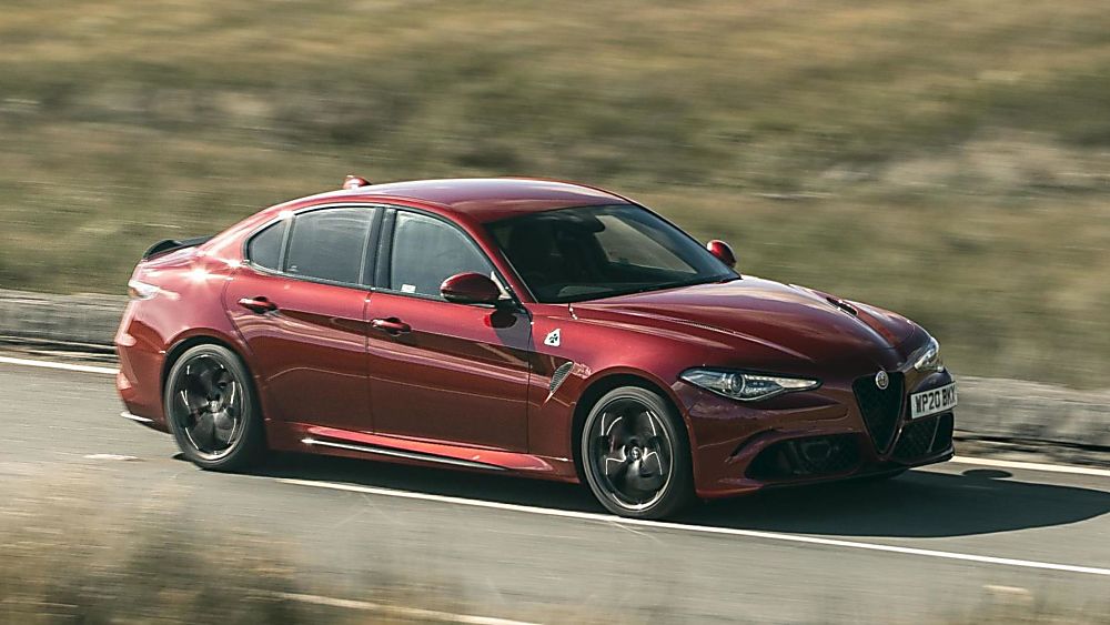 Alfa Romeo Giulia Quadrifoglio Verde On the Road