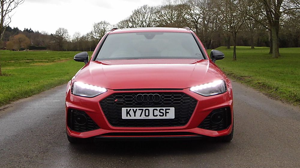 Review: Audi RS4 Avant Vorsprung On the Front