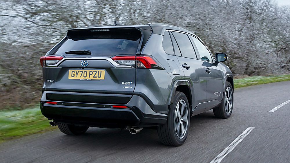 Review: 2021 Toyota RAV4 Plug-in Hybrid Hero Rear