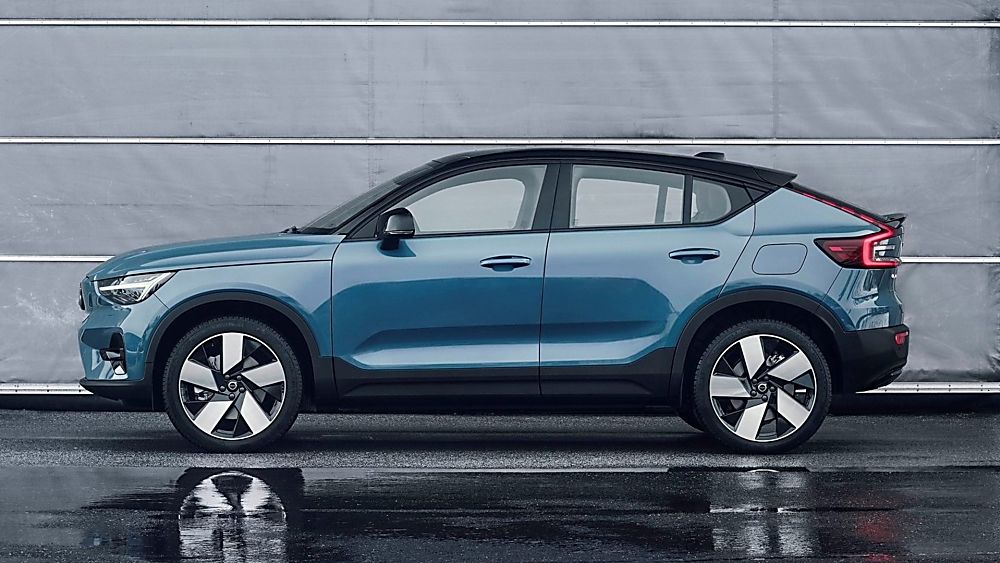VOLVO: New C40 Recharge EV coming to the UK - Side