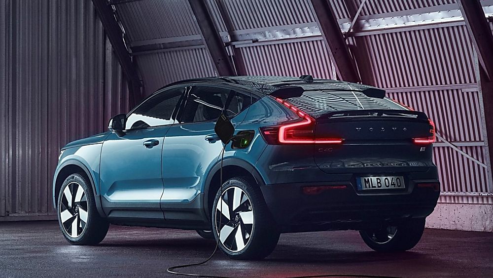 VOLVO: New C40 Recharge EV coming to the UK - Rear