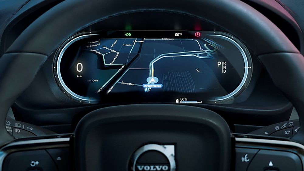 VOLVO: New C40 Recharge EV coming to the UK - Cockpit