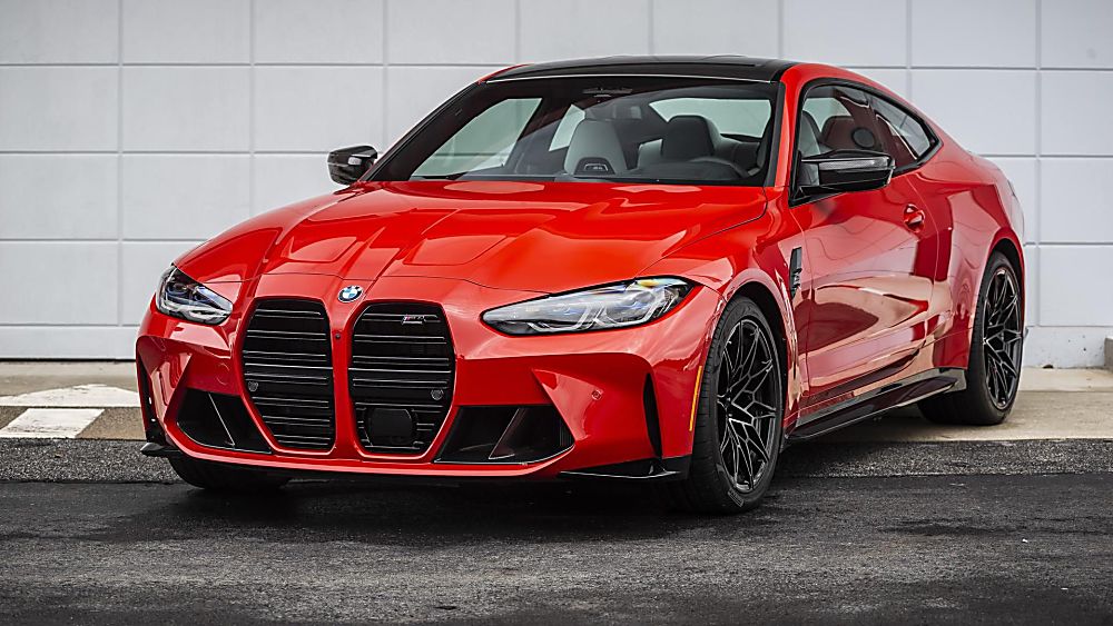 BMW: New M3 and M4 Competition siblings on sale now M4 Front Metallic Red