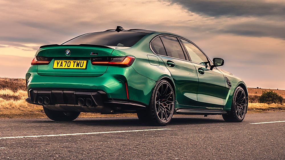 BMW: New M3 and M4 Competition siblings on sale now M3 Rear