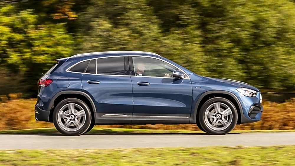Review: Mercedes-Benz GLA 250 e PHEV Interior Side On the Road