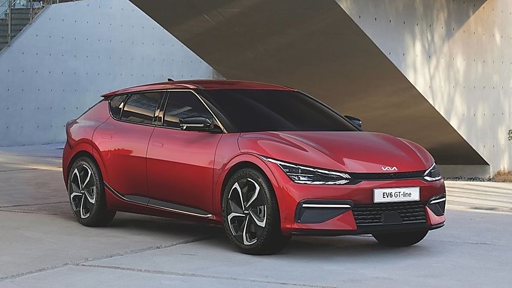 KIA: All-new EV6 electric car now on sale Hero Red
