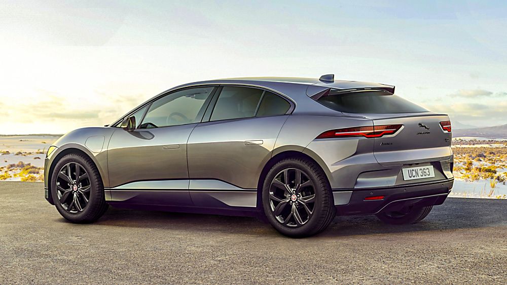 JAGUAR: All-electric I-Pace gets two new ‘Black’ models - Hero Rear