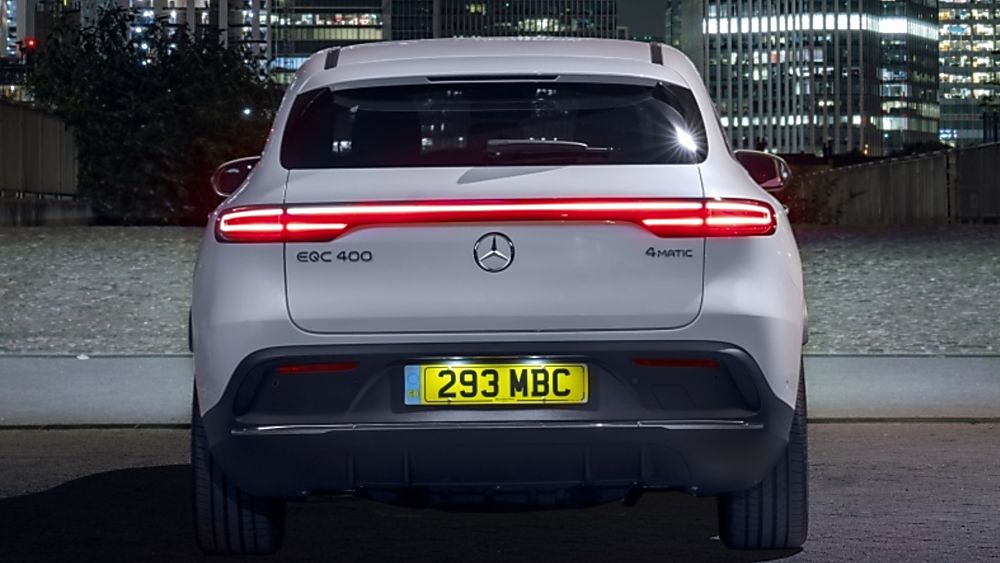 Review: Mercedes-Benz EQC 400 Rear
