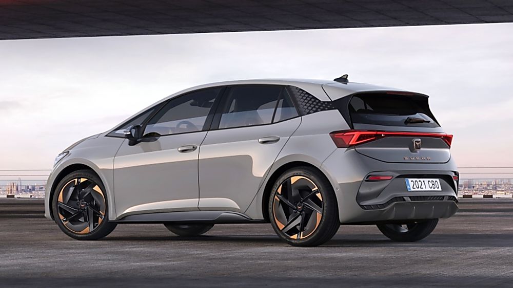 CUPRA: Enter the all-new Born sporty EV hatch Hero Rear