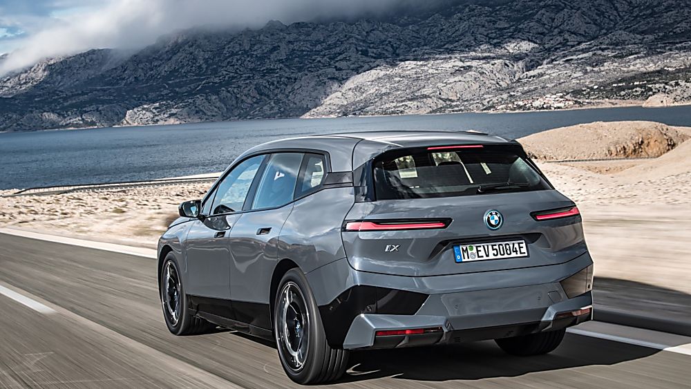 BMW: Techs and Specs for all-new iX eSUV announced Hero Rear