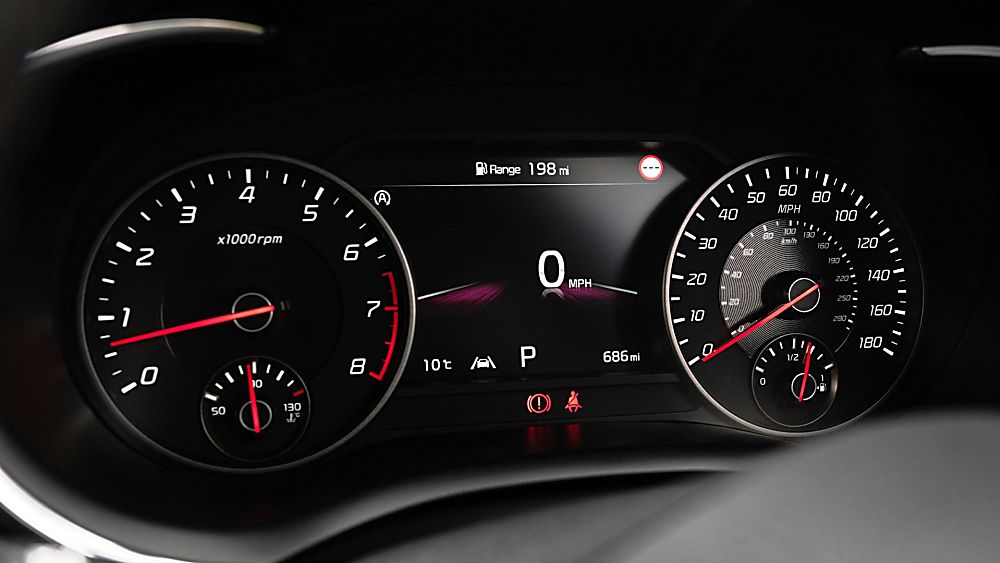 Review: KIA Stinger GT S Dashboard