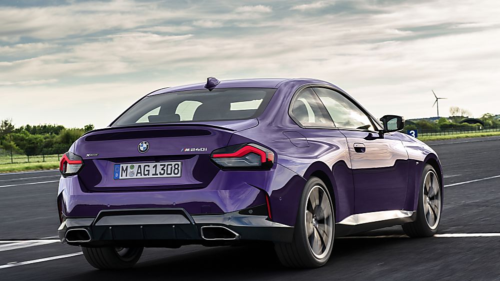 BMW: New 2 Series Coupé in Goodwood FoS debut Hero Rear