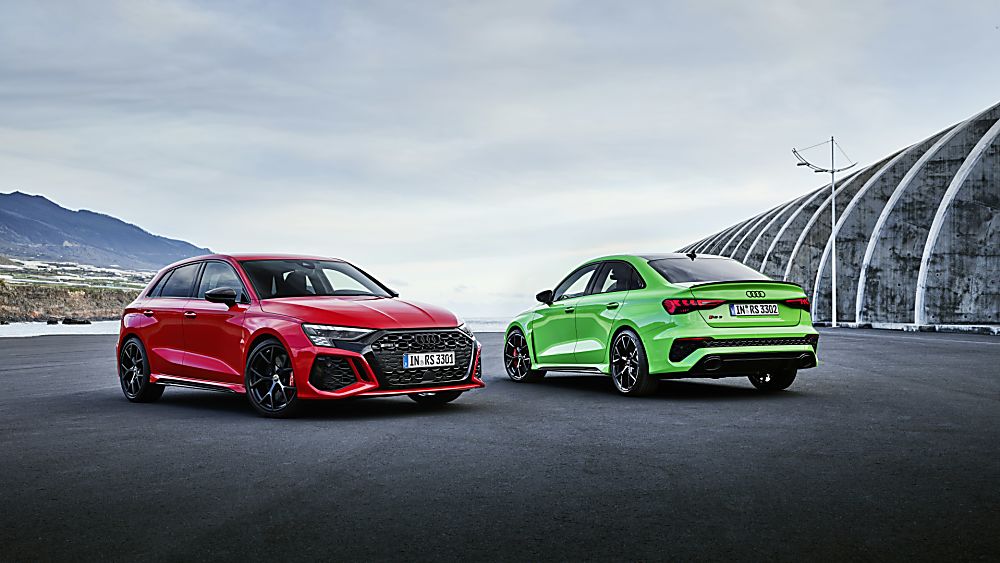 AUDI: RS 3 2022 Sportback & Saloon unveiled Hero
