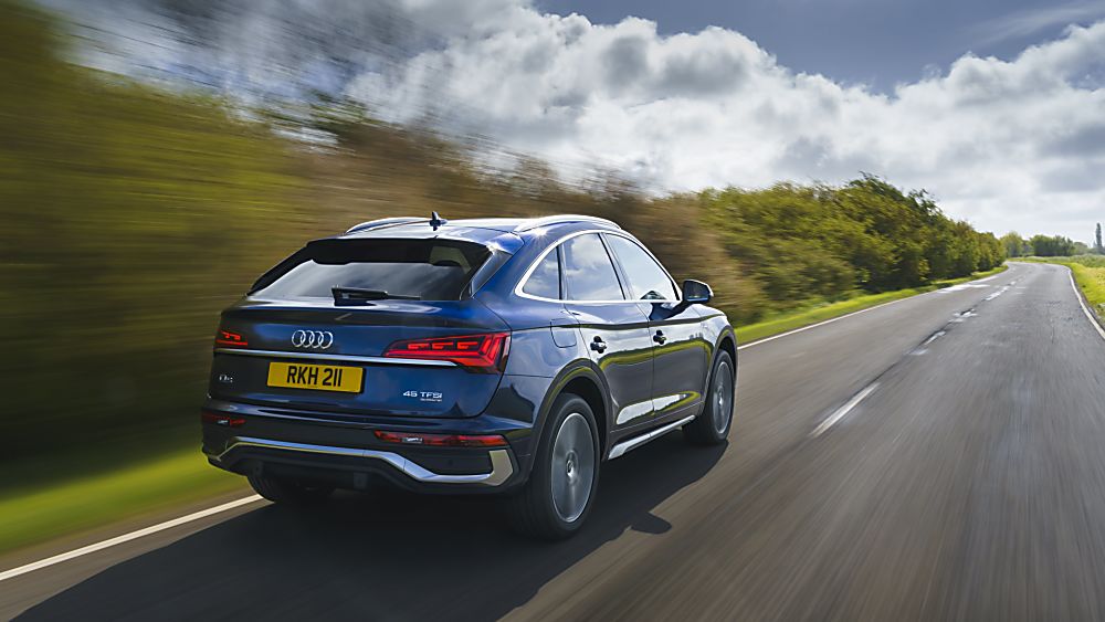 Review: Audi Q5 Sportback On the road rear