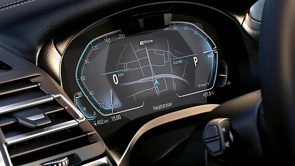 BMW: Early refresh and M Sport trim for iX3 EV Dashboard