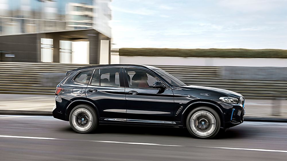 BMW: Early refresh and M Sport trim for iX3 EV Side