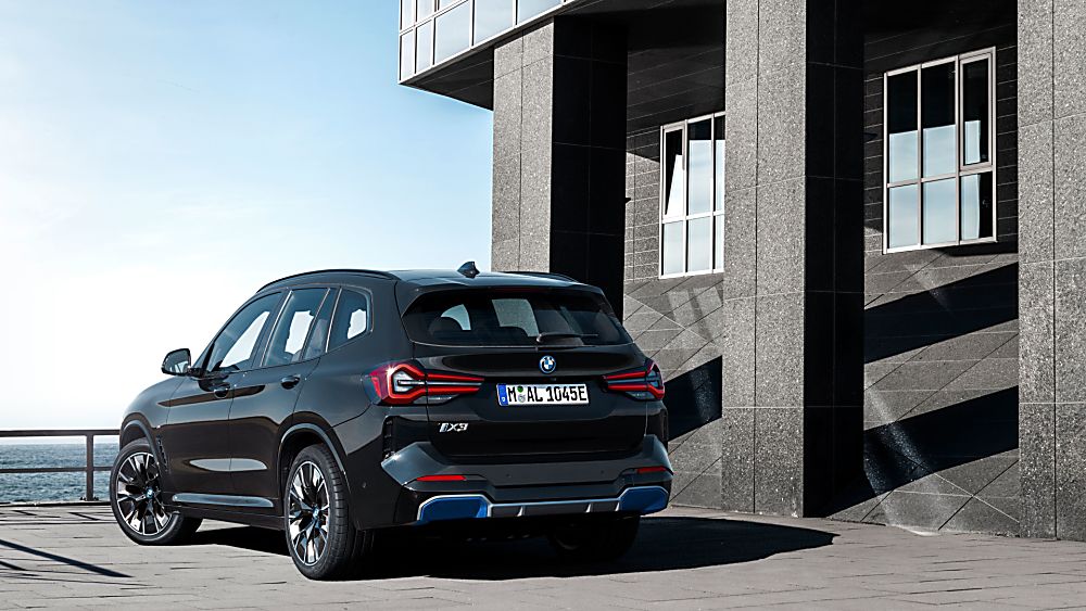 BMW: Early refresh and M Sport trim for iX3 EV Hero Rear