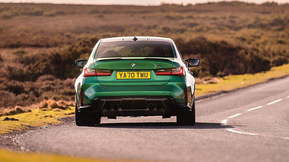 Review: 2021 BMW M3 Competition Hero Rear