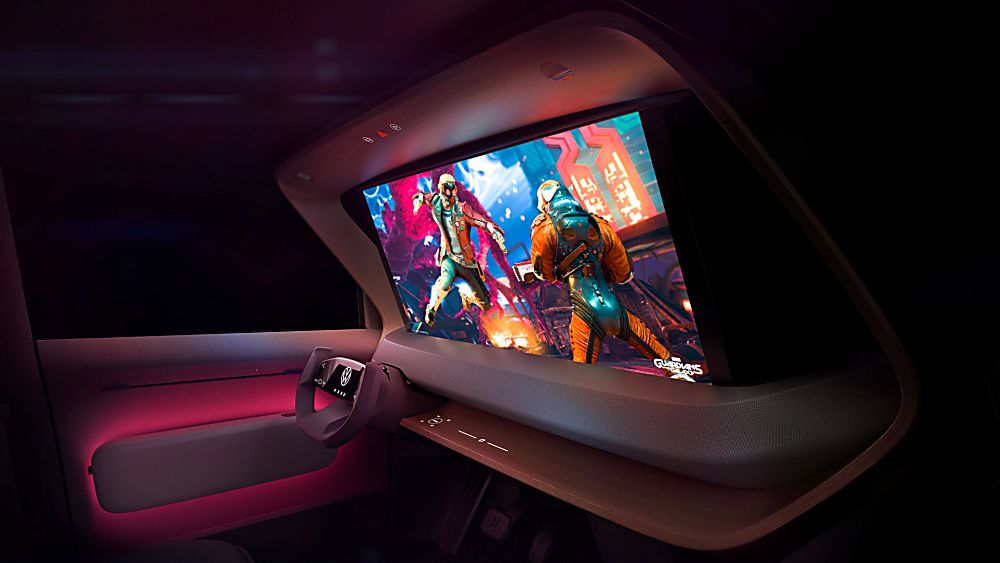VOLKSWAGEN: Affordable ID.Life EV concept revealed Interior Screen