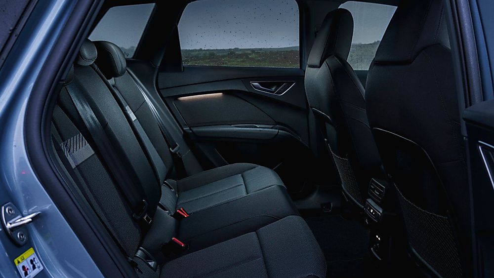 Review: Audi Q4 e-tron Interior Rear