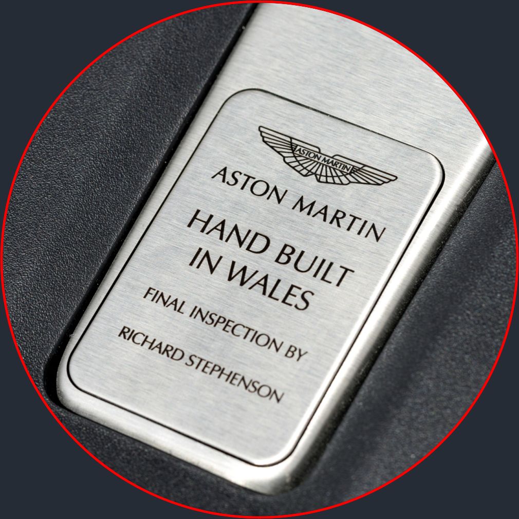Aston Martin DBX Wales Emblem