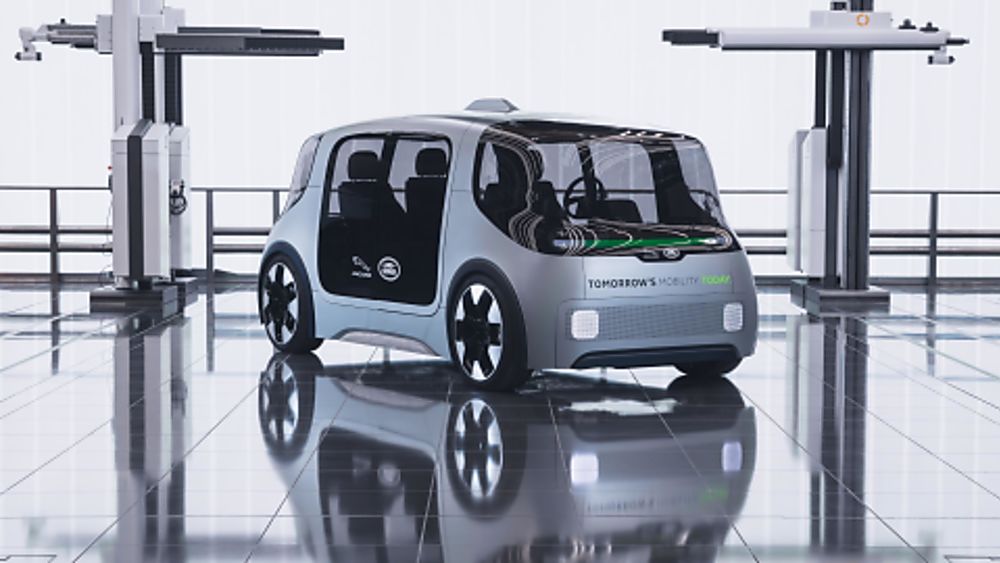 Jaguar Land Rover electric urban mobility concept