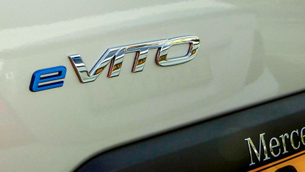 Mercedes Benz E-Vito Badge