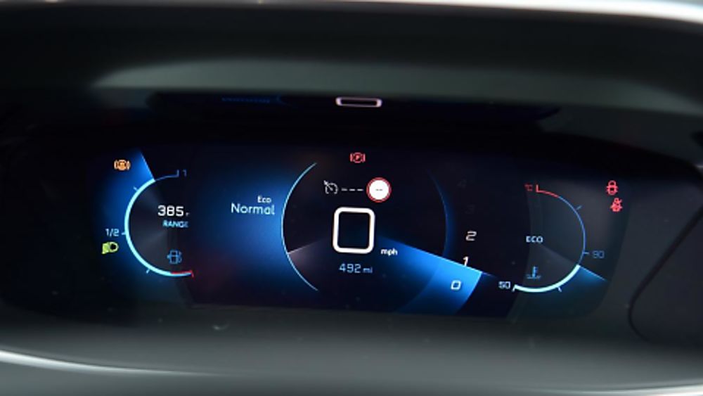 Peugeot 208 Dash
