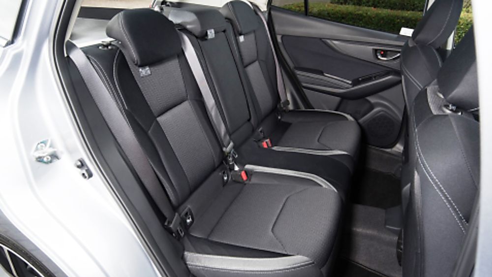 Subaru Impreza Interior Rear
