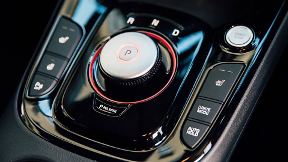 KIA Soul EV Console