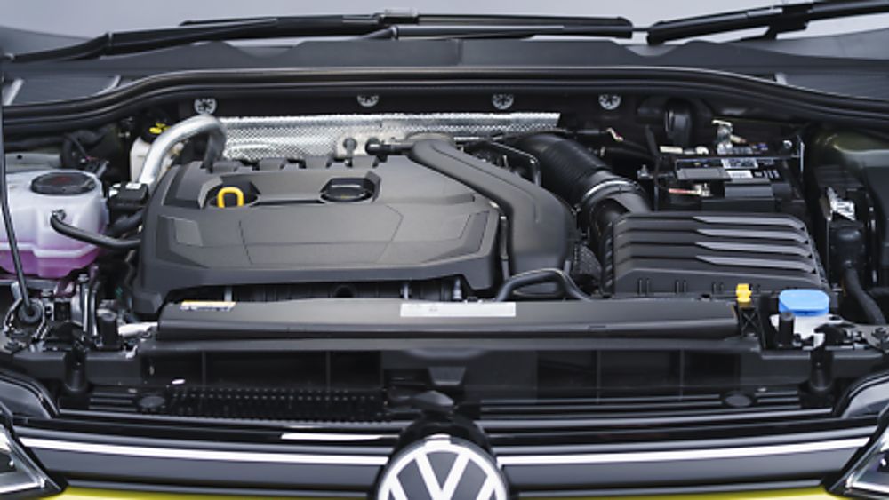 2020 Volkswagen Golf Mk8 engine bay