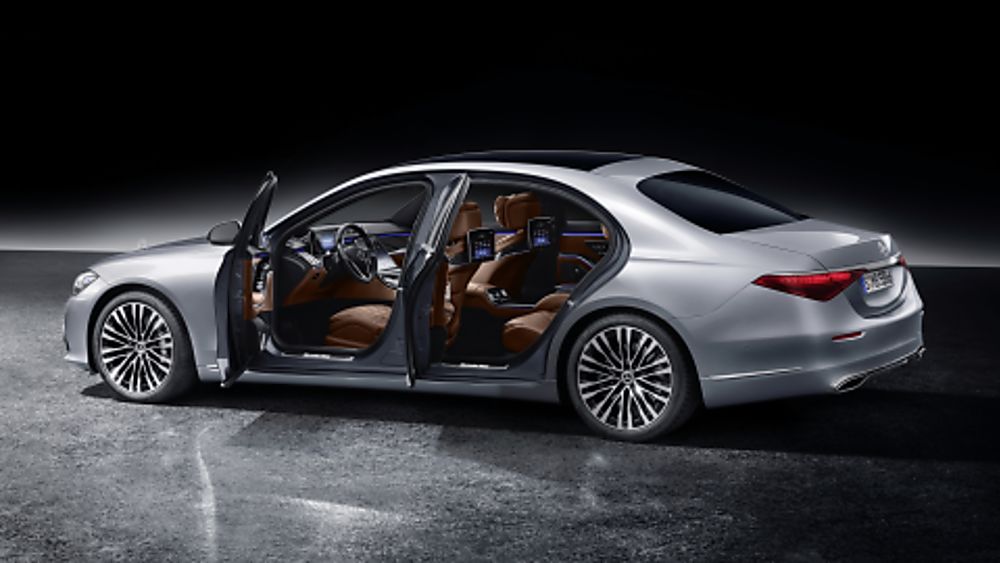 New Mercedes-Benz S Class Side Open