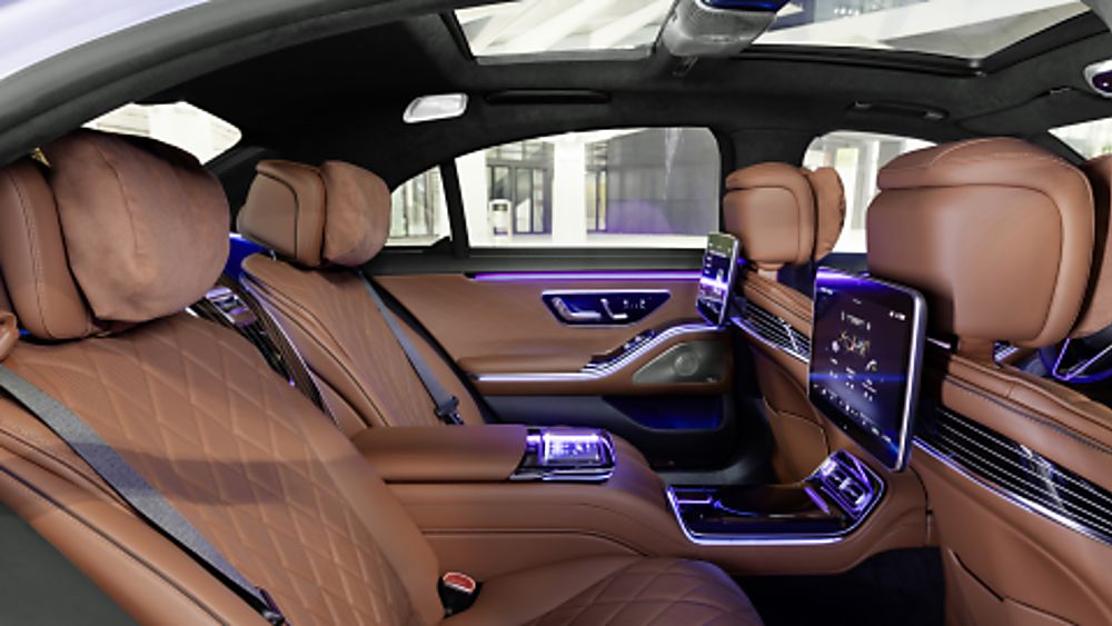 New Mercedes-Benz S Class Interior Rear