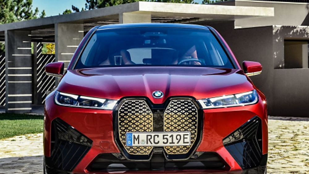 New BMW iX EV 2020 Front