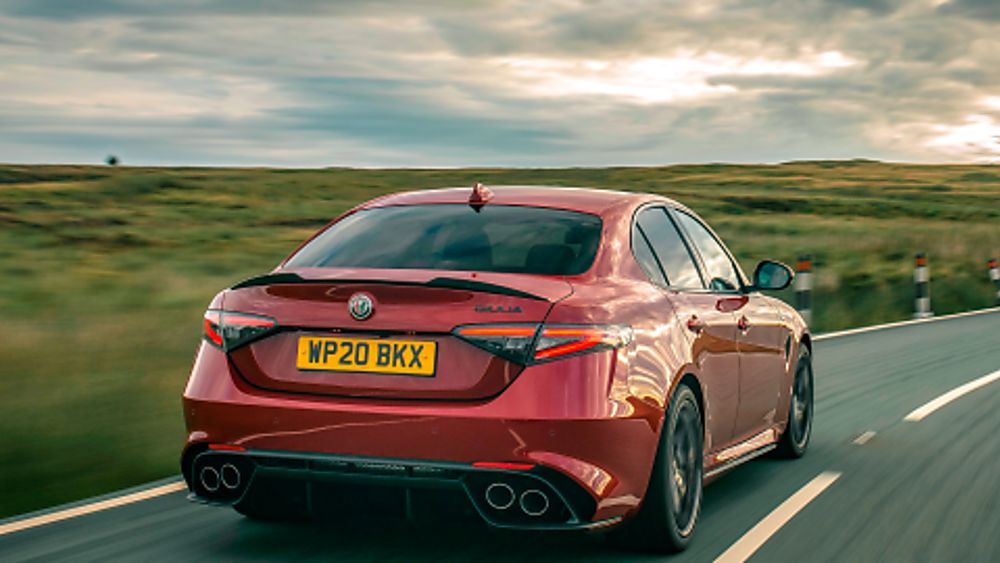 Alfa Romeo Giulia Quadrifoglio Verde Rear