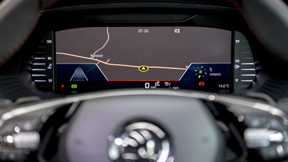 SKODA: The all-new Octavia vRS Cockpit