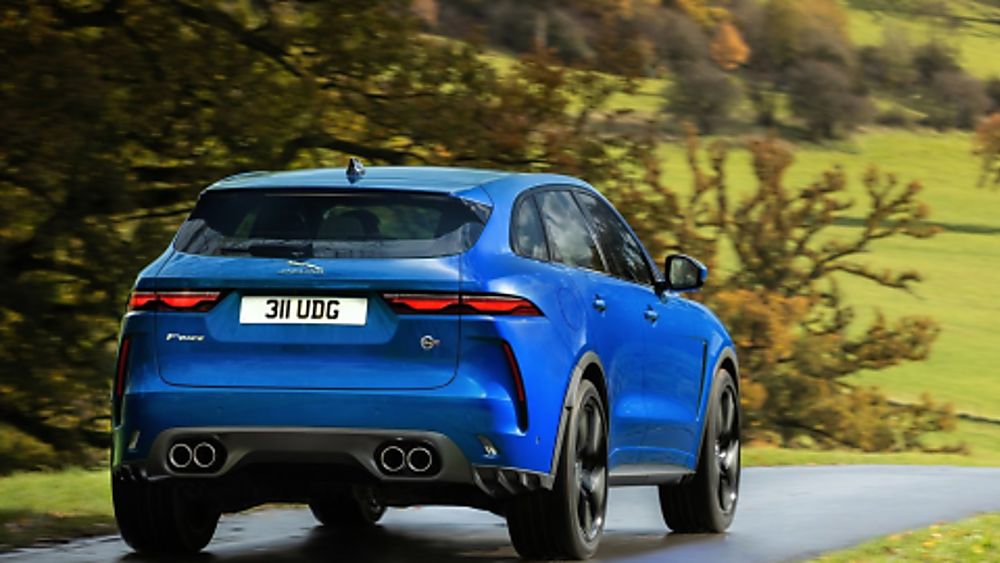 JAGUAR: 2020 F-Pace SVR Rear