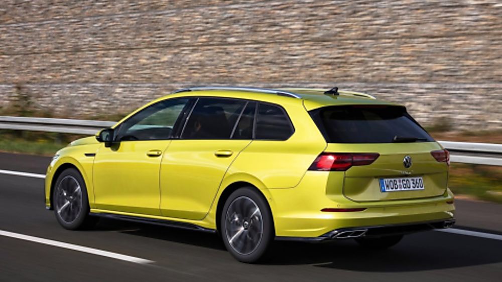 VOLKSWAGEN: Order books open for new Golf Estate Rear