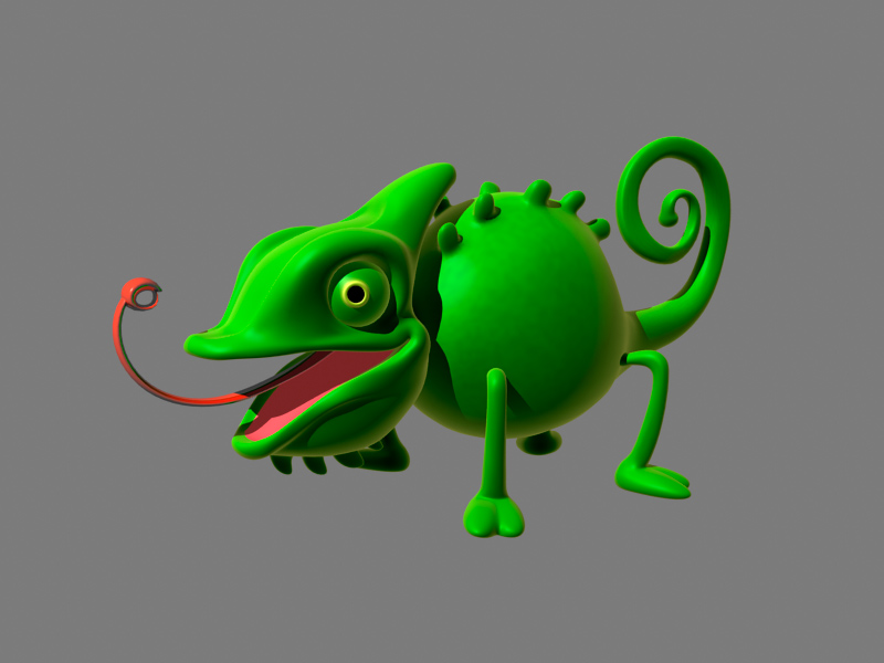 Chameleon 3D Model 3D model