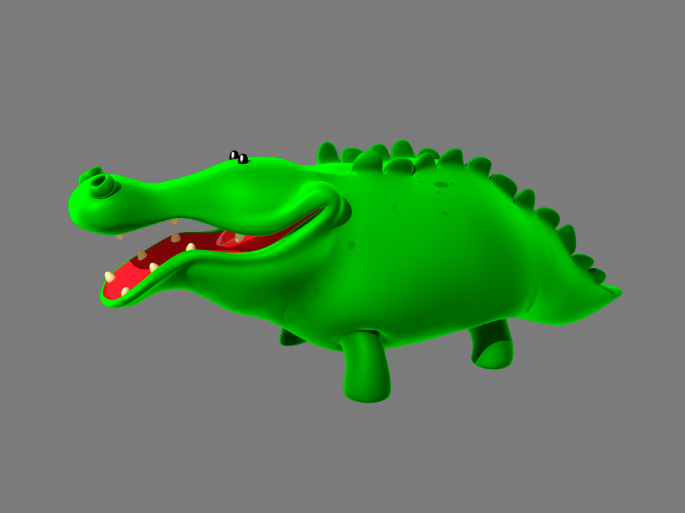 Crocodile 3D Model 3D model