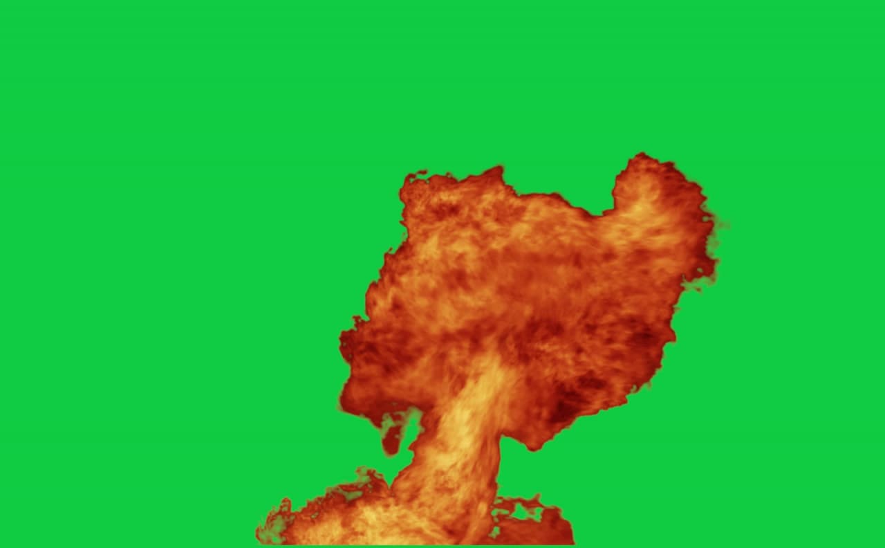 Tornado Vortex Shockwave Explosion Green Screen preview