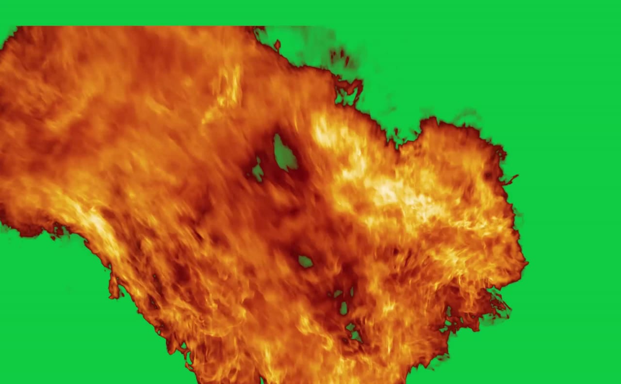 Star Particle Flash Explosion Green Screen preview