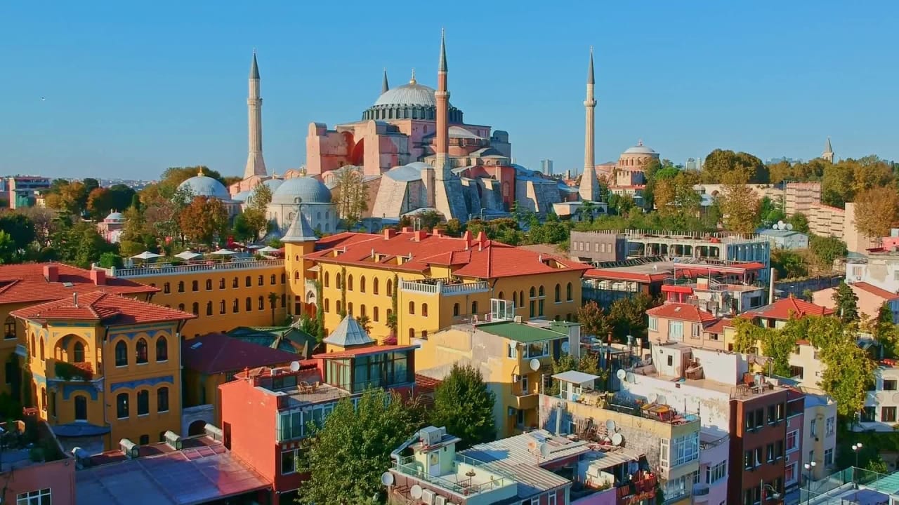 Stock Footage of Blue Mosque preview