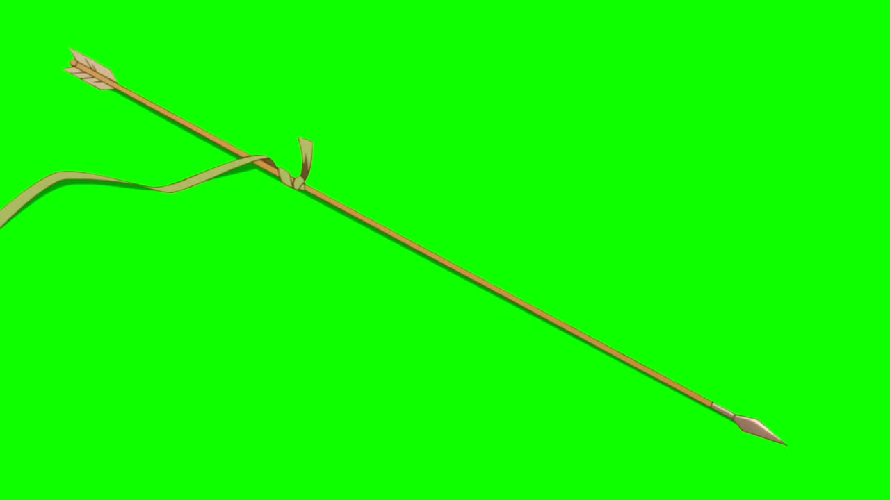 Arrow on Green Screen preview