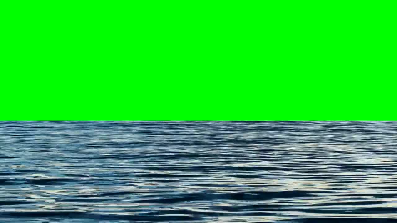 Calm Sea Free Green Screen preview