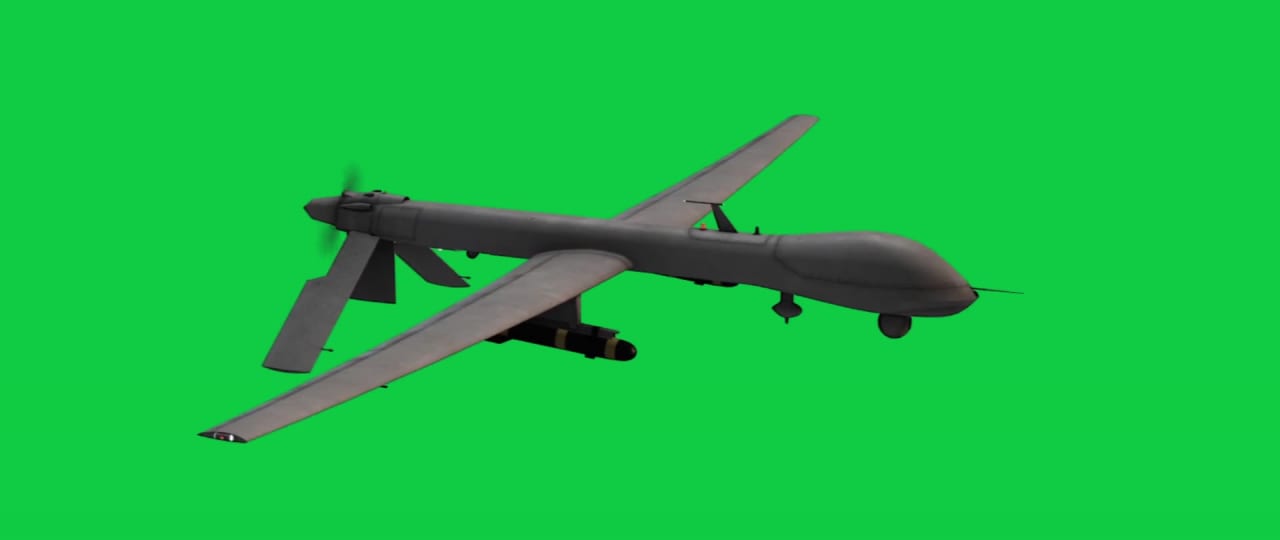 Military Army Fighter Jet Aircraft Green Screen preview