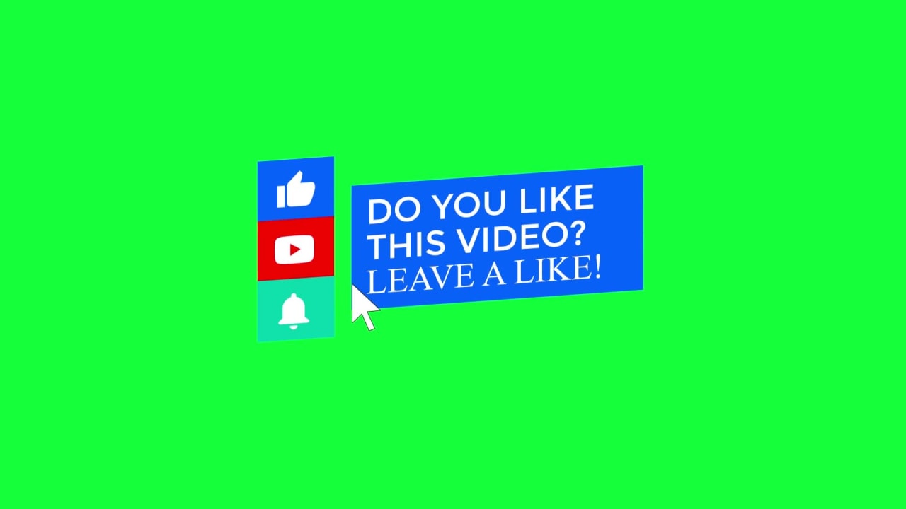 Do You Like This Video Green Screen preview