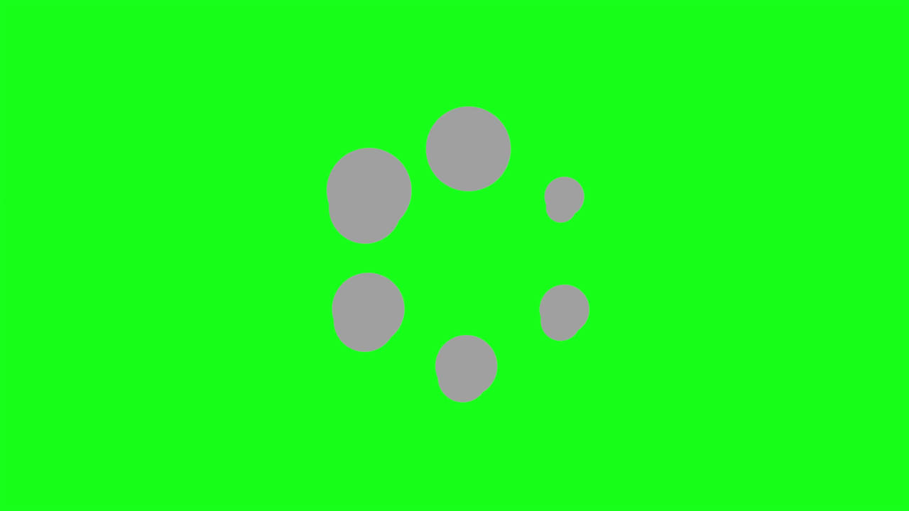 Dot Loading Symbol Free Green preview